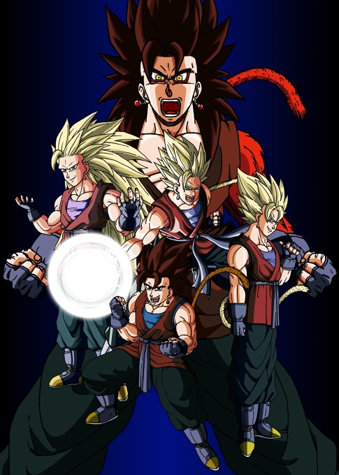 Vegetto's Transformations