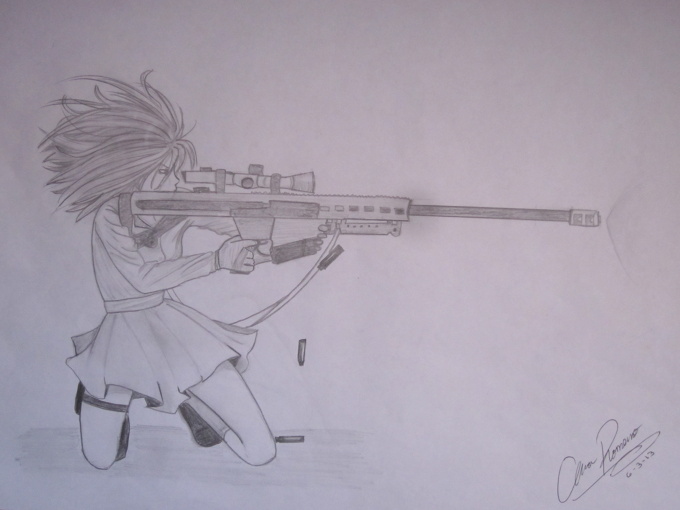 Gun girl