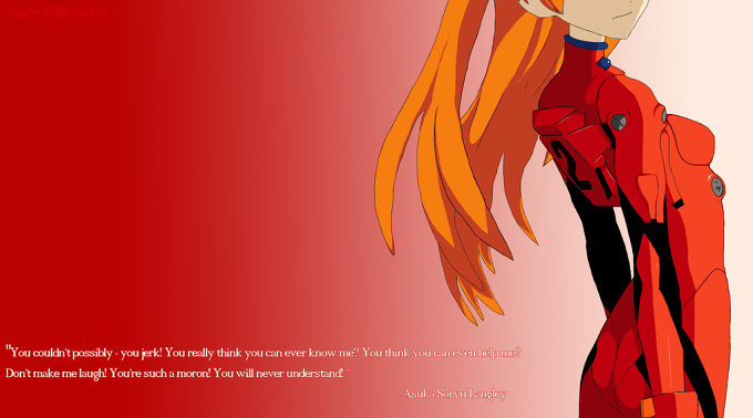 Asuka Sōryū Langley  Fan Art