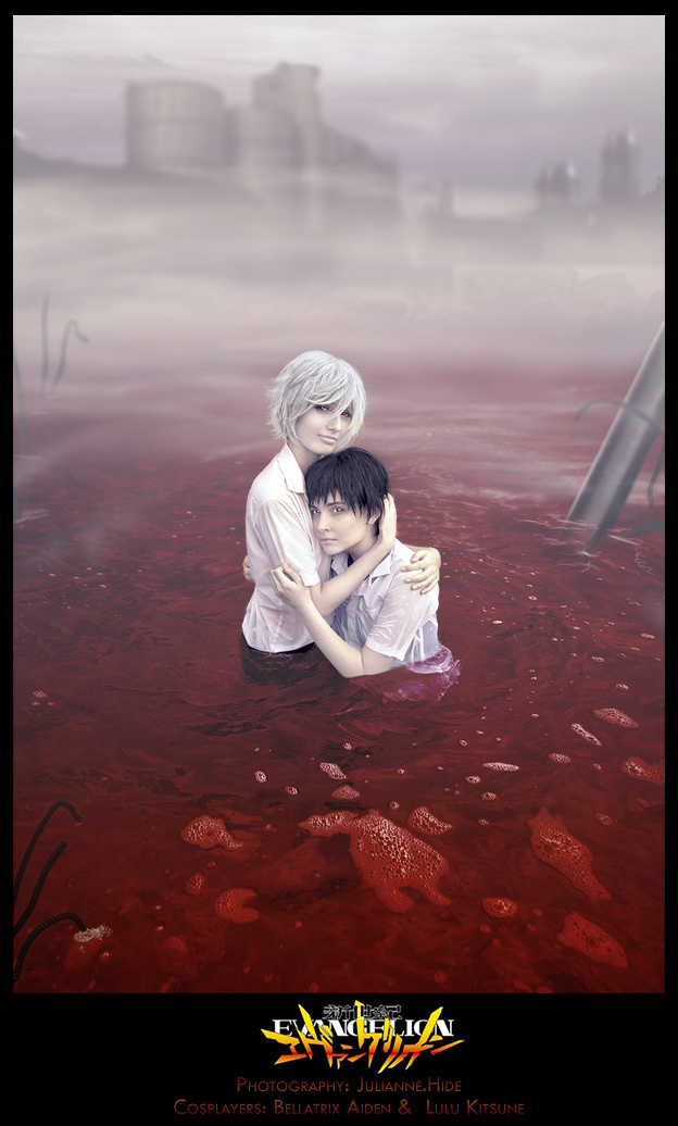 Evangelion,  the bloody sea