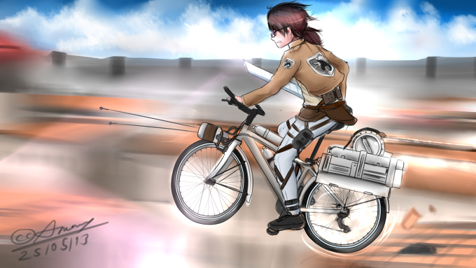 Shingeki no Kyoujin X Cyclocross
