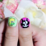 Barney & Friends and The Simpsons Nails! (3/5)