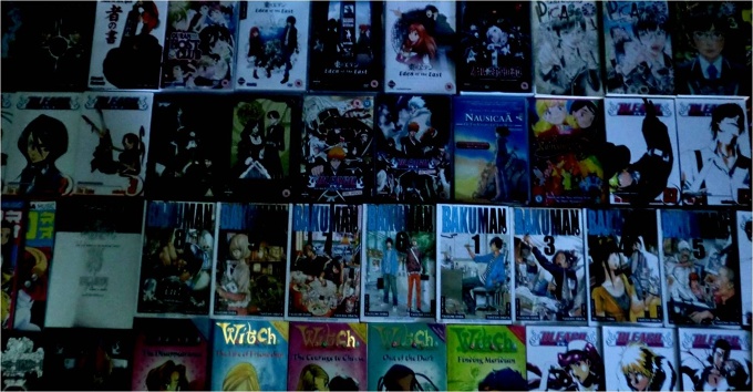 My Anime/Manga Collection so far :D