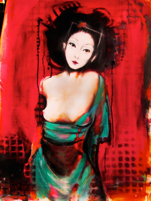 Geïsha rouge 02