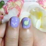 Pastel Evangelion Angel Nails! (6/6)