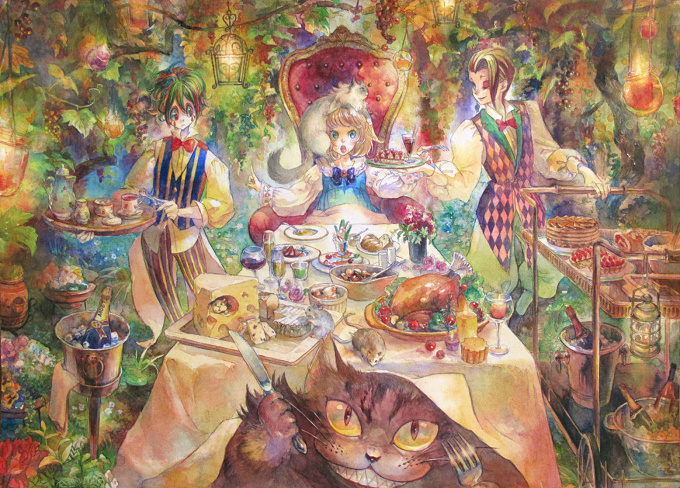 今夜は御馳走だ！