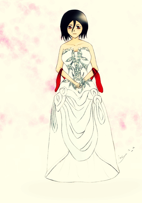 Mikasa Ackerman In Wedding Dress 