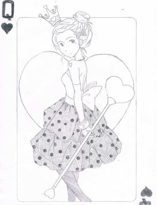 Queen of hearts