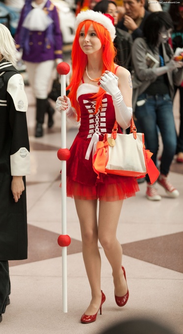 Comic Con - Red Head Cosplayer