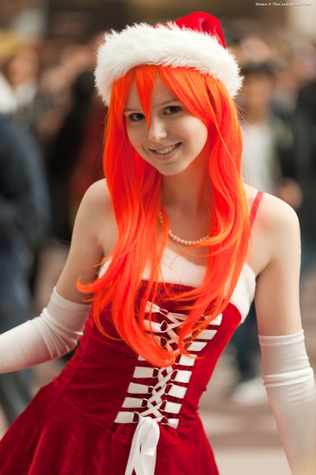 Comic Con - Red Head Cosplayer