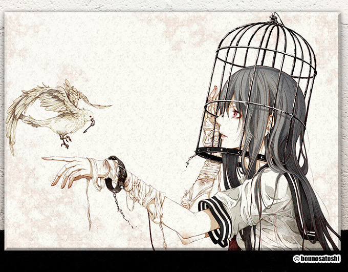 Acrylic Art Board: bounosatoshi’s “The Lying Left Eye”