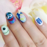 Monsters, Inc. Nails!! (3/4)
