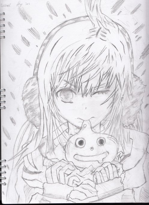 fan art from haruaki fuyuno original character