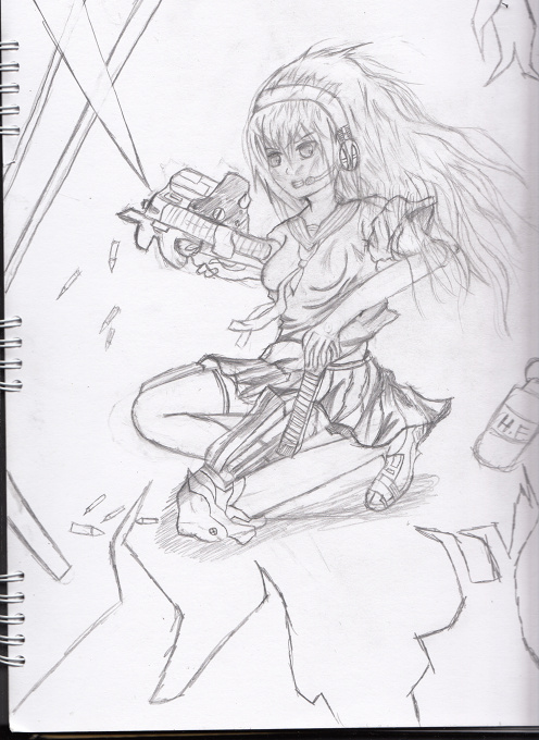 fan art from haruaki fuyuno original character