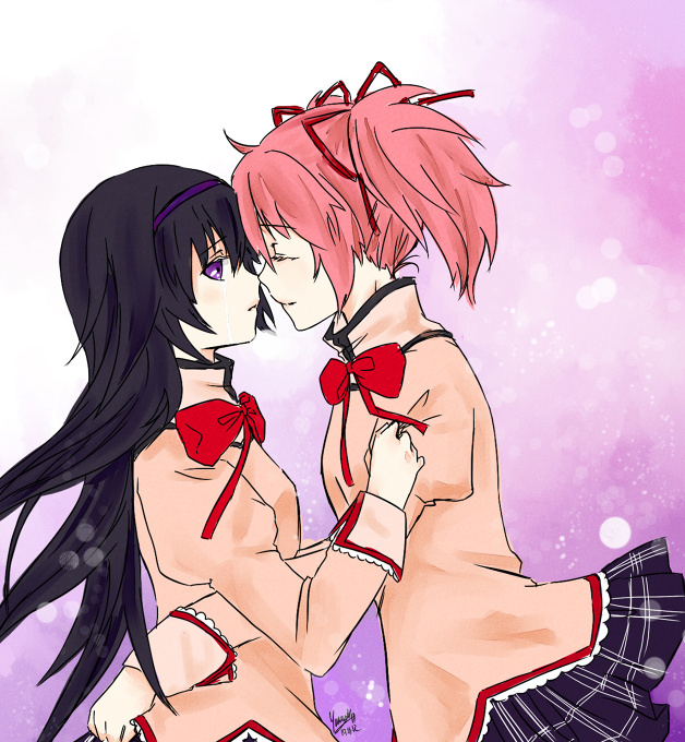 Homura and Madoka