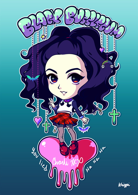 BLACK BUBBLEGUM  :: CHARLI XCX