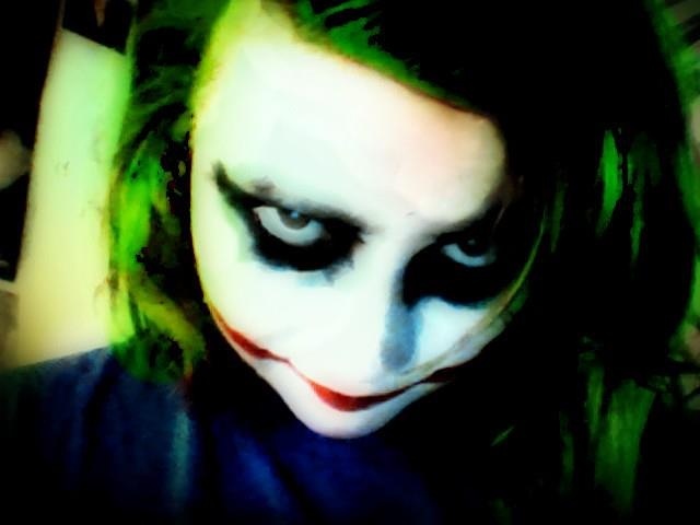 When I cosplay the Joker