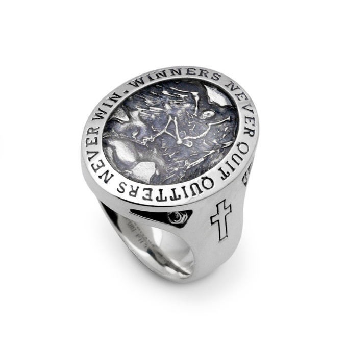 Dr MONROE x KENJI KAMIYAMA "Fossil of the Angel Oval Ring"