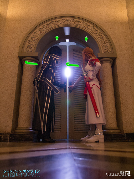 Sword Art Online : Kirito-Asuna at Boss Room