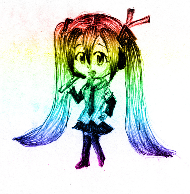 Rainbow Miku
