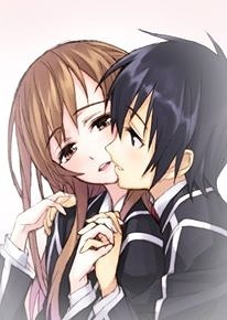sweet asuna and kirito