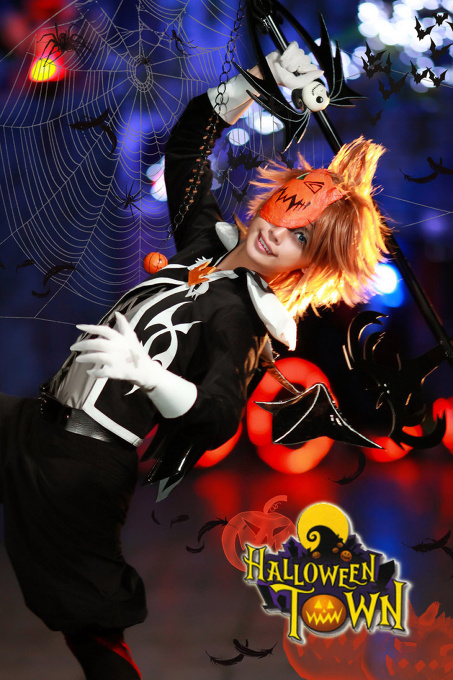 Sora In Halloween Town
