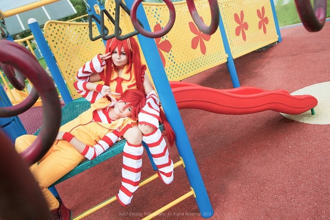 Cosplay Miku & Mikuo (Mcd Ver.)