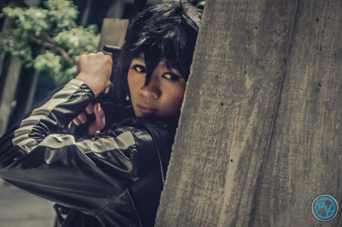 (Male Black Rock Shooter) Sneaking in Quietly