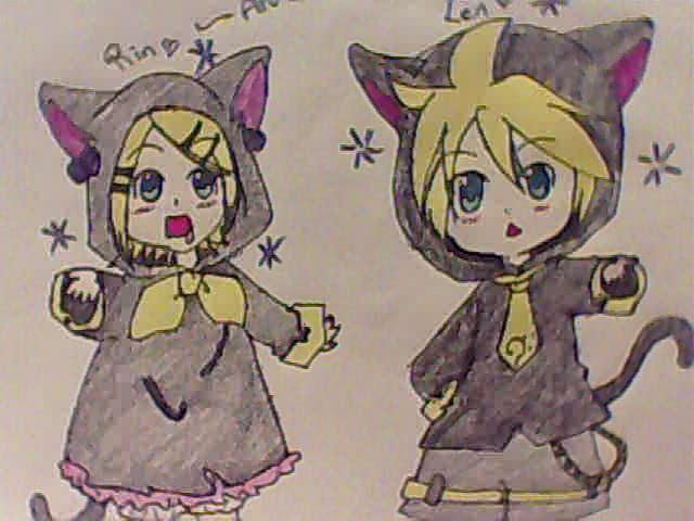 Rin and Len Kagamine