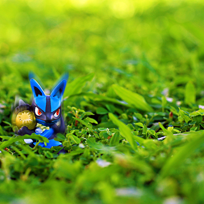 Attack, Lucario!