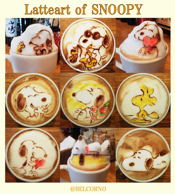 Latteart of SNOOPY