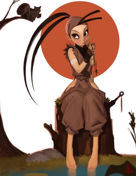 Chris Sanders inspired Ibuki