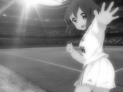 black and white yui