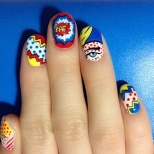 Roy Lichtenstein Nails (3/4)