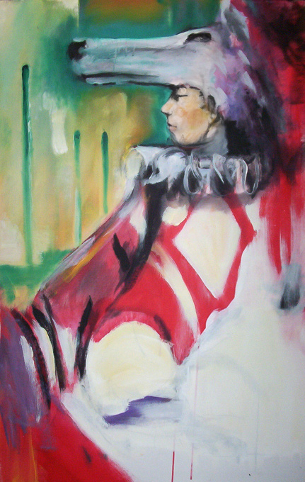 Méchant loup qui à avaler le petit chaperon rouge