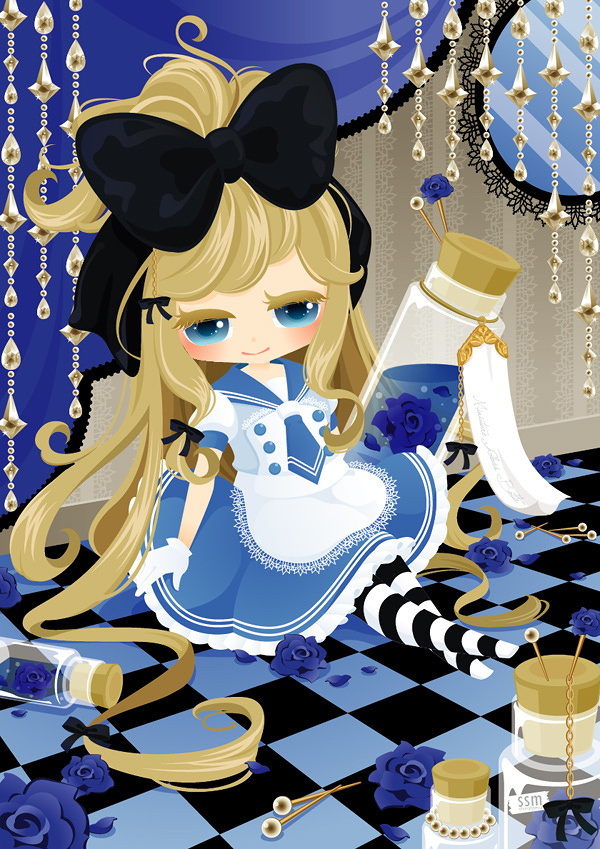 Miniature Glass Bottle