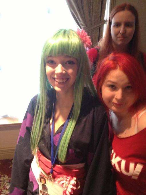 Morrigan (Kimono ver.) from Cross Edge - at Animaritime 2013!