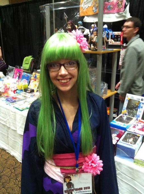 Morrigan (Kimono ver.) from Cross Edge - at Animaritime 2013!
