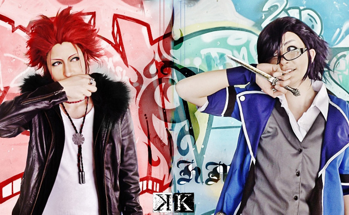 K-project mikoto X fushimi cosplay