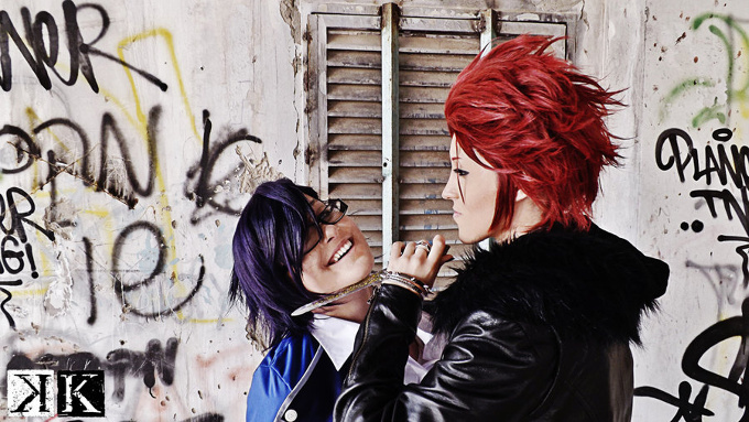 K-project mikoto X fushimi cosplay