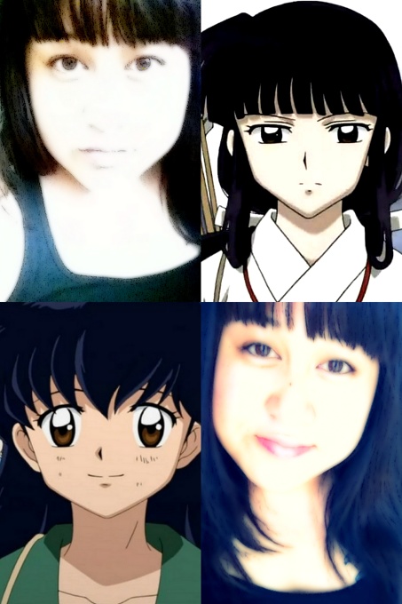 Kikyo & Kagome Cosplay