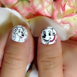 101 Dalmatians Nails ♪  (3/6)
