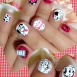 101 Dalmatians Nails ♪  (6/6)