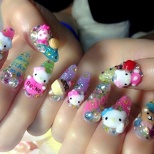 Hello Kitty Nails ♪ (2/6)