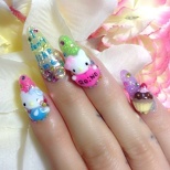 Hello Kitty Nails ♪ (4/6)