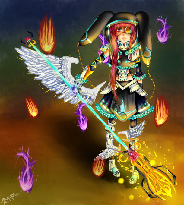 Bunny Girl with weapon