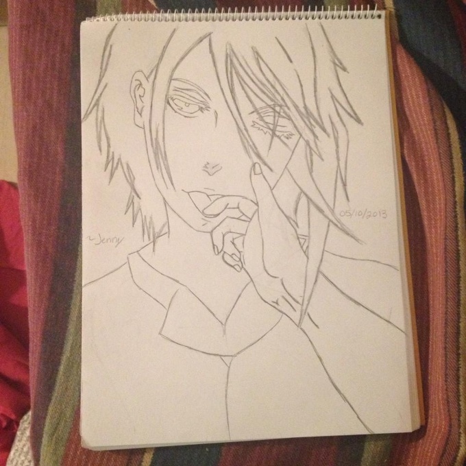 Attempt Drawing of Sebastian 