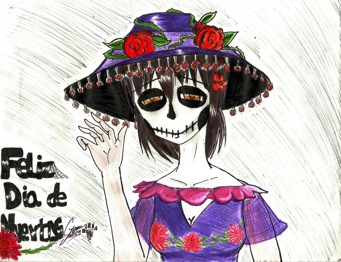 A Beautiful Catrina from Mexico :D