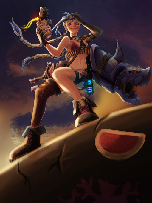 LOL - jinx   2次創作 