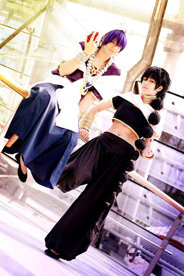 Magi - The labyrinth of Magic: Sinbda & Judal